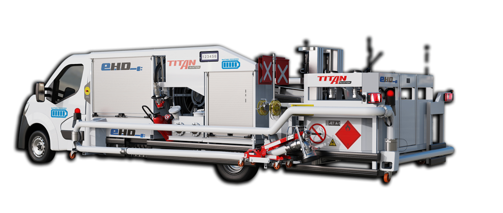 Electric hydrant dispenser 150m3/h - TITAN AVIATION